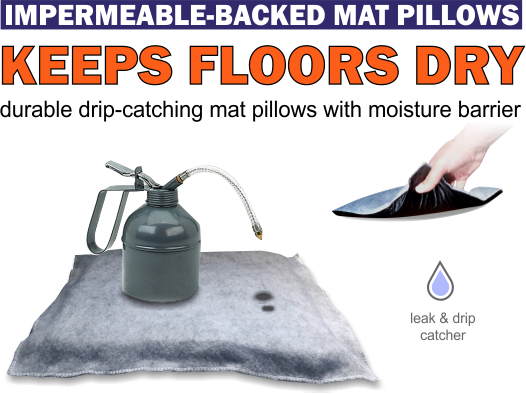 impermeable-backed pillows